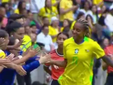 Lo que dijo Geyse Ferreira tras su obra de arte en el Brasil vs. Argentina