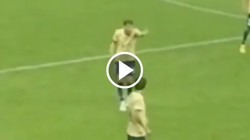 Santiago Bueno dio un partidazo, incluso con gol marcado.
