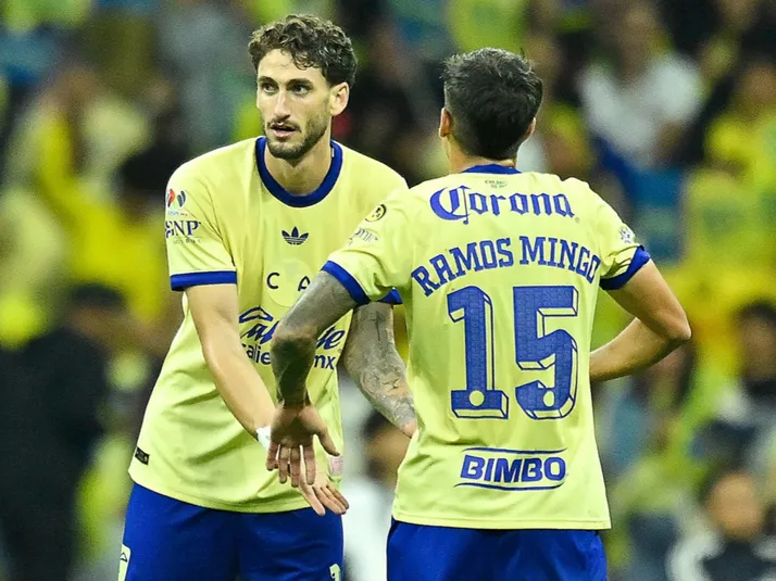 Así se complementan Santiago Ramos Mingo y Santiago Bueno en el América