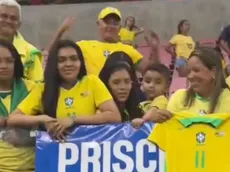 La hermosa visita que sorprendió a Priscila da Silva en plena Fecha FIFA