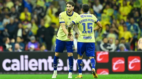 Santiago Bueno marcó el gol de América en el empate 1-1 con Monterrey.