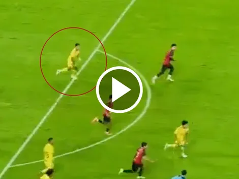 La impresionante carrera de Brian Rodríguez en su golazo ante Atlas