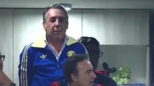 Azcárraga estuvo presente en la goleada de las Águilas.