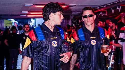 América ya prepara su partido ante Pachuca en la cancha del Estadio Azteca