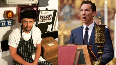 El chef que atacó a Benedict Cumberbatch
