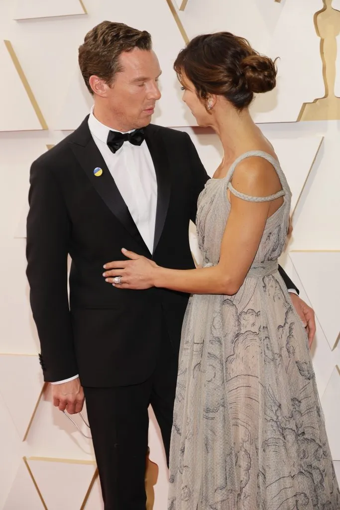 Benedict Cumberbatch y Sophie Hunter. Foto: (Getty)
