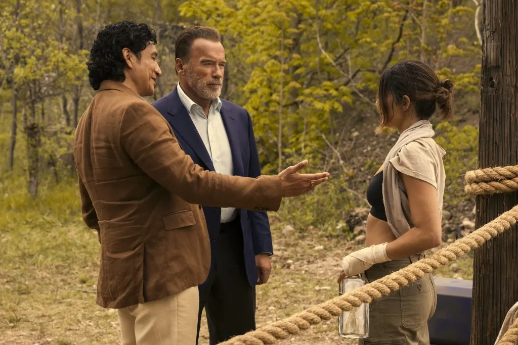 Arnold Schwarzenegger como Luke Brunner en FUBAR, serie de Netflix. (Netflix)