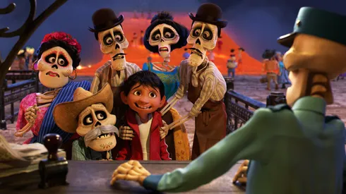 FAMILY REUNION — In Disney•Pixar’s “Coco,” Miguel (voice of newcomer Anthony Gonzalez) finds himself magically transported to the stunning and colorful Land of the Dead where he meets his late family members, who are determined to help him find his way home. Directed by Lee Unkrich (“Toy Story 3”), co-directed by Adrian Molina (story artist “Monsters University”) and produced by Darla K. Anderson (“Toy Story 3”), Disney•Pixar’s “Coco” opens in U.S. theaters on Nov. 22, 2017. ©2017 Disney•Pixar. All Rights Reserved.