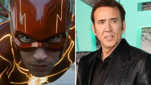 ¿Nicolas Cage aparece en The Flash con Ezra Miller?