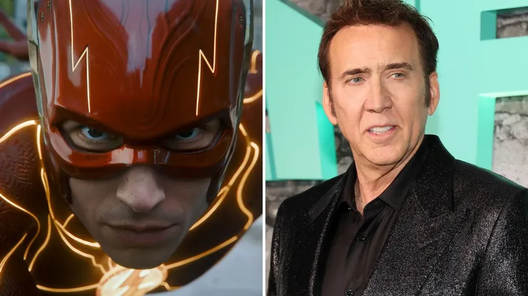 ¿Nicolas Cage aparece en The Flash con Ezra Miller?