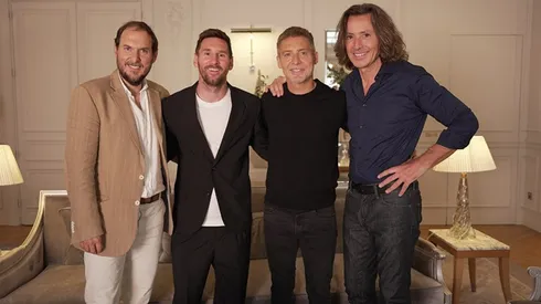 Lionel Messi en Los Protectores.