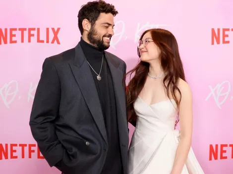 Noah Centineo sorprendió a Anna Cathcart en "Besos, Kitty"