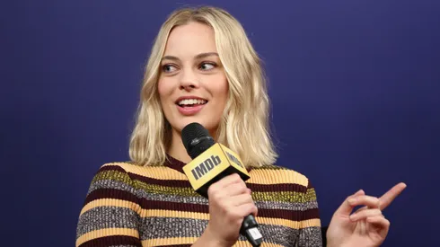 TORONTO, ON - SEPTEMBER 08: Acrtress Margot Robbie of 'I, Tonya' attends The IMDb Studio Hosted By The Visa Infinite Lounge at The 2017 Toronto International Film Festival at Bisha Hotel & Residences on September 8, 2017 in Toronto, Canada. (Photo by Rich Polk/Getty Images for IMDb)