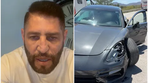 Imágenes mostraron que el vehículo de Barraza quedó destruido