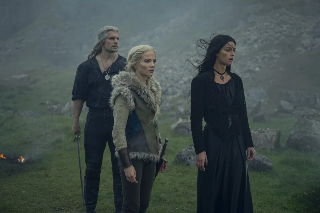 Ciri, Geralt y Yennefer. Foto: (Netflix)