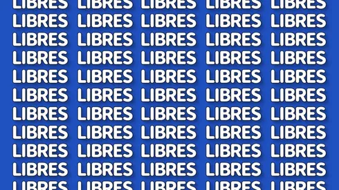 Solo para detectives: encuentra la palabra TIGRES en 7 segundos