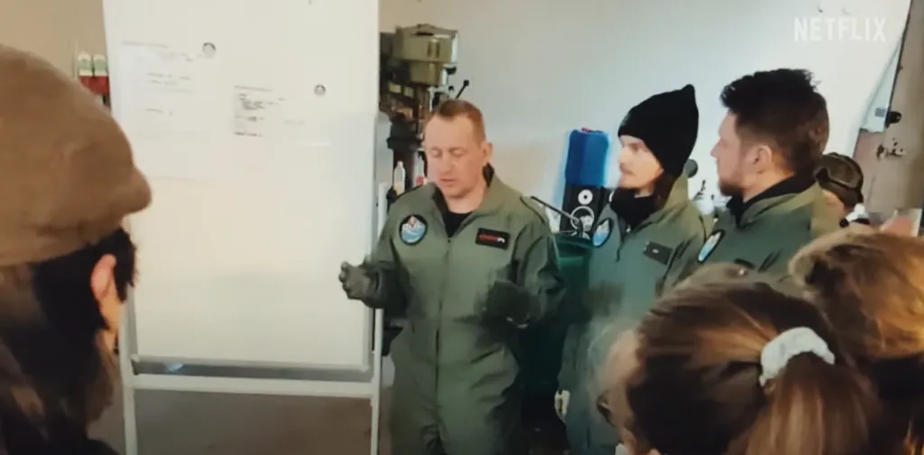 Esta es una imagen de Insondable, el documental de Netflix que aborda el caso de un submarino desaparecido. Imagen: @Netflix España.