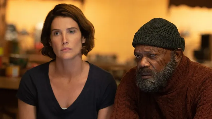 Nick Fury y Maria Hill