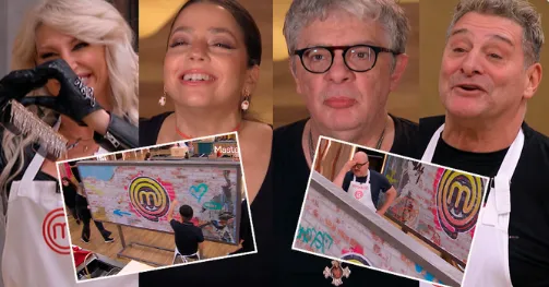 Vicky Xipolitakis, Juariu, Juanse y el Turco García regresaron a MasterChef.