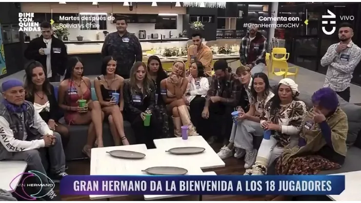 Los 18 participantes que ingresaron a la casa más famosa del país.
