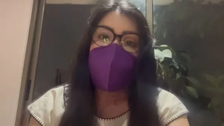 La saxofonista se ha convertido en un símbolo de la lucha feminista en México.