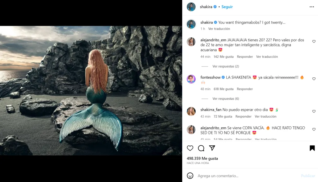 Imagen: @shakira.