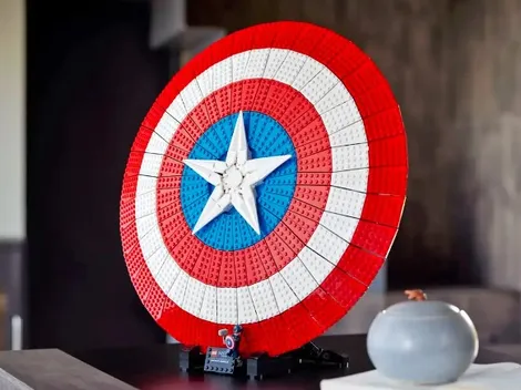 Lego tiene listo un set con el escudo del Capitán América TAMAÑO REAL