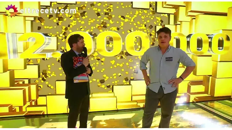 Los 8 Escalones, programa furor de El Trece.