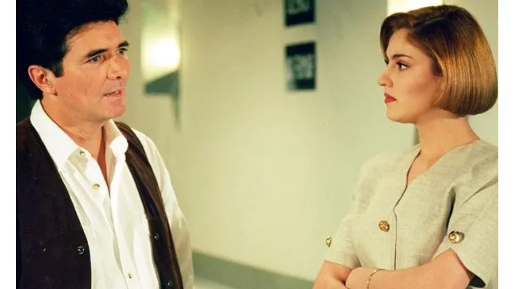 Una escena de Marimar con el actor