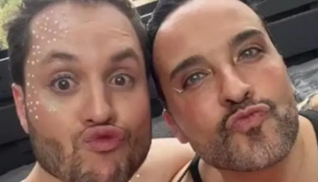 Juanpa Serrano y Apio (Instagram @juanpa.serrano)