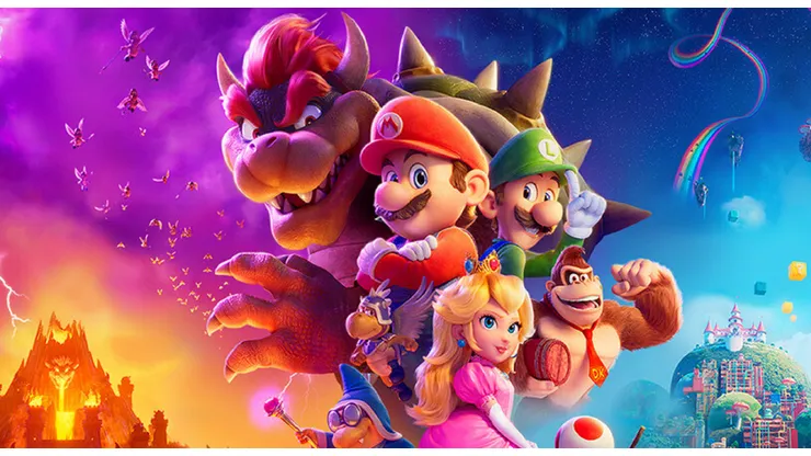 Super Mario Bros La Película, una de las producciones más importantes del 2023.