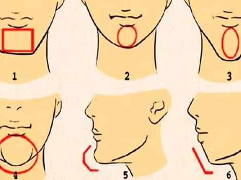 La forma de tu mentón determina tu personalidad ¿Cuál es el tuyo?
