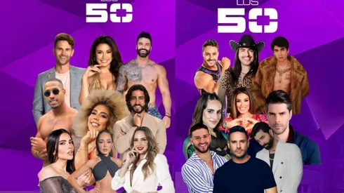 Participantes de "Los 50" de Telemundo