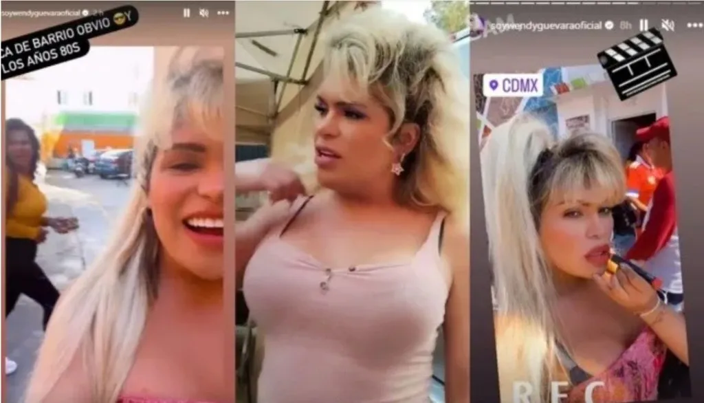 Así luce Wendy Guevara en la bioserie de Gloria Trevi (Instagram)