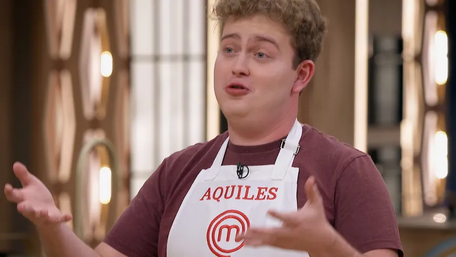Aquiles ganó la estrella dorada en MasterChef este miércoles 12 de julio.