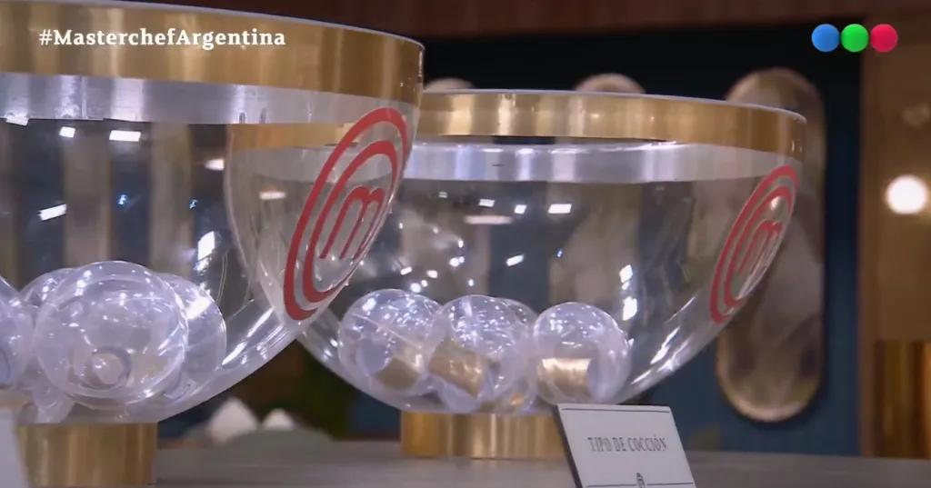 En estos bowls se encontraban las indicaciones para cada participante.