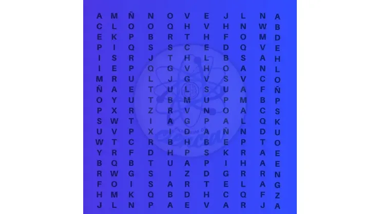 Descubre la palabra LETRAS en la imagen en el menor tiempo posible