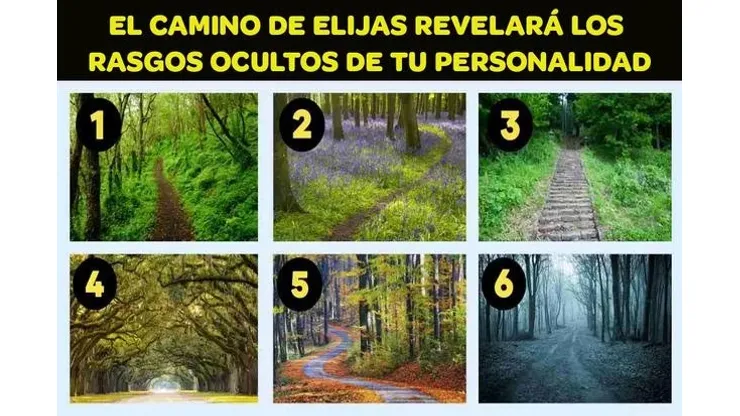 Elige un camino y descubre RASGOS OCULTOS de tu personalidad