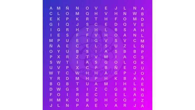 Solo para ENTENDIODOS: encuentra la palabra FIESTA en 5 segundos