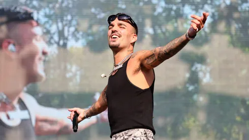 PHILADELPHIA, PENNSYLVANIA - SEPTEMBER 04: Rels B performs onstage during 2022 Made In America at Benjamin Franklin Parkway on September 04, 2022 in Philadelphia, Pennsylvania. (Photo by Theo Wargo/Getty Images for Roc Nation)