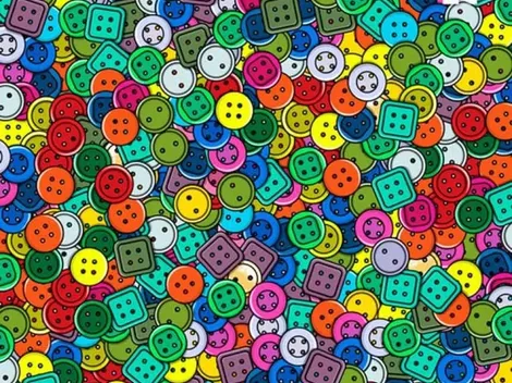 Localiza los BOTONES DORADOS en la imagen en solo 20 segundos