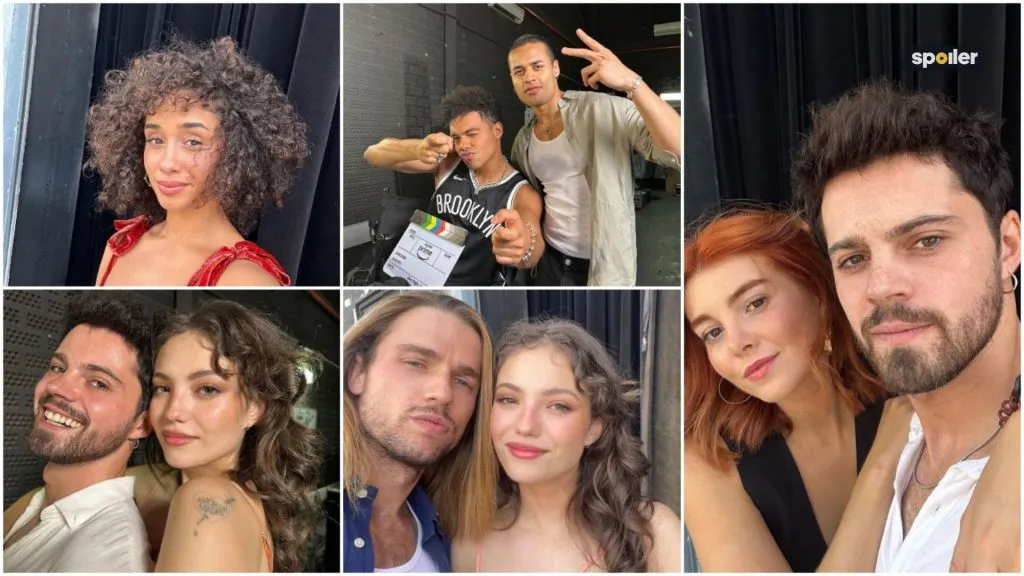 Los nuevos y conocidos personajes de Culpa Tuya y Culpa Nuestra. Fotos: (Prime Video) / Edición: (Noelia Ríos)