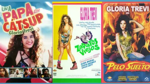 Pelo Suelto (1991), Zapatos Viejos (1993) y Una Papa sin Catsup (1995) con Gloria Trevi