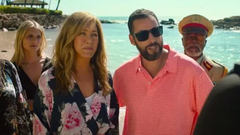 Jennifer Aniston y Adam Sandler