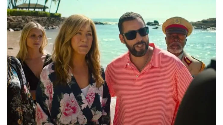 Jennifer Aniston y Adam Sandler
