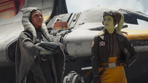 Rosario Dawson y Mary Elizabeth Winstead en Ahsoka.