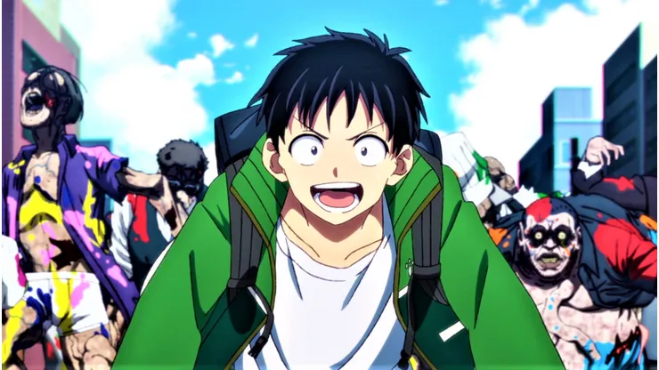 Akira es el protagonista de Zom 100.