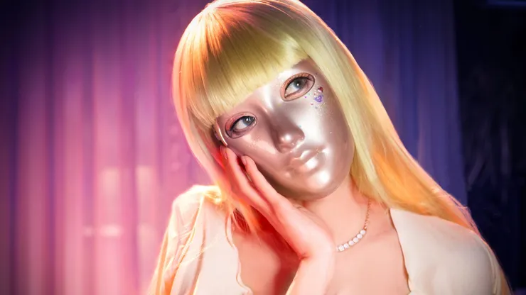 Netflix presentó La chica enmascarada con una conferencia de prensa.