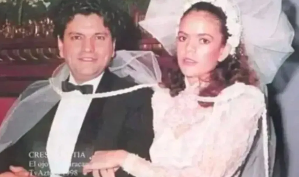 Boda de Aline Hernández y Sergio Andrade (Foto Tv Azteca)