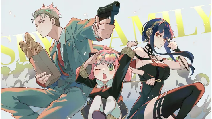 Loid Forger, Anya y Yor Briar, los protagonistas de Spy x Family.